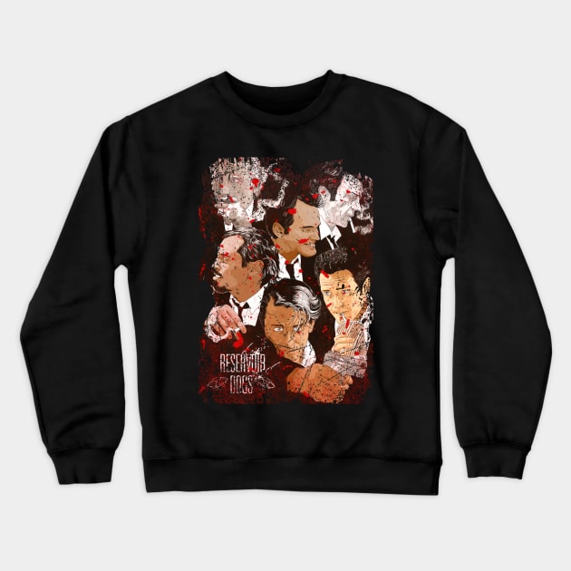 Graphic Photo Neo Noir Crime Film Crewneck Sweatshirt by WholesomeFood